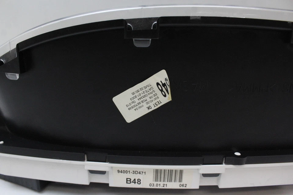 03 2003 现代索纳塔 94001-2D471 速度计仪表组仪表 76K — 第 4/4 张图片