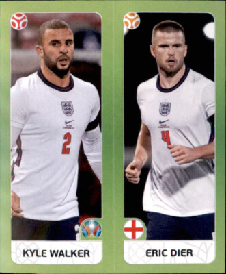 Panini EM EURO 2020 Tournament 2021 Sticker 424 - Kyle Walker / Eric Dier