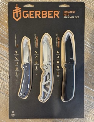 Gerber Greatest Hits 3 Pc Knife Set