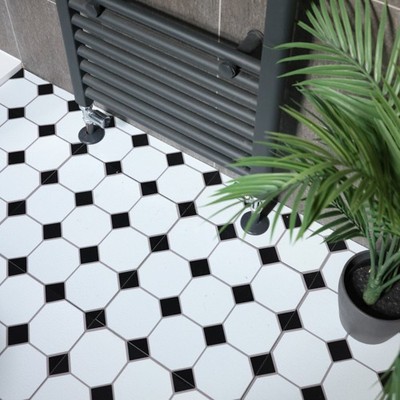 Floor Pops Hudson 30,48 cm x 30,48 cm selbstklebende Vinylbodenfliesen