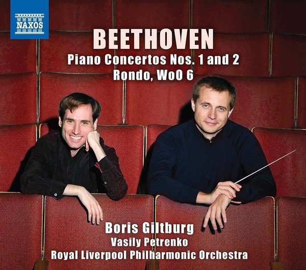 Audio Cd - Ludwig Van Beethoven - Piano Concertos Nos.1 & 2 - Naxos -D- Neu-image
