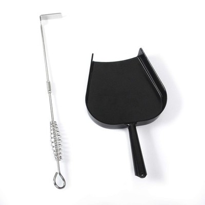 Kamado Factory Ash Pan And Ash Poker Compatible Big Green Egg