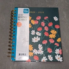 Pen+Gear 2025-2026 Monthly Planner 5.5" x 7.5" 80 pages NWT