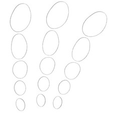 60 Pcs Recorder Karate Belts Cassette Drive Repair for Maintenance