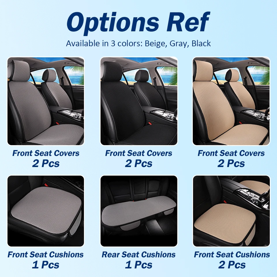 Cojín de asiento para conducir transpirable 3D malla de aire antideslizante para Aston Martin Foto 3 de 4
