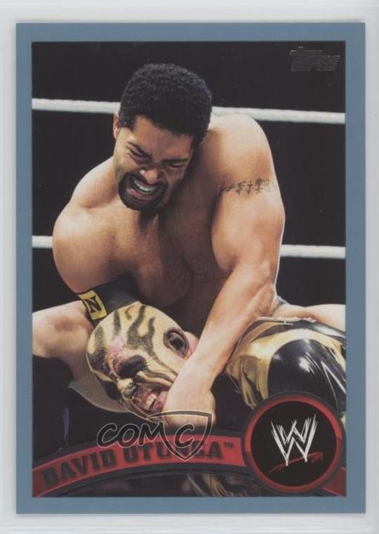 2011 Topps WWE Blue 1789/2011 David Otunga #21 0c3