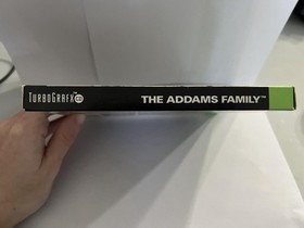 The Addams Family TurboGrafx CD NEC TG-16 DUO &mdash; Tested - CIB Complete In Box