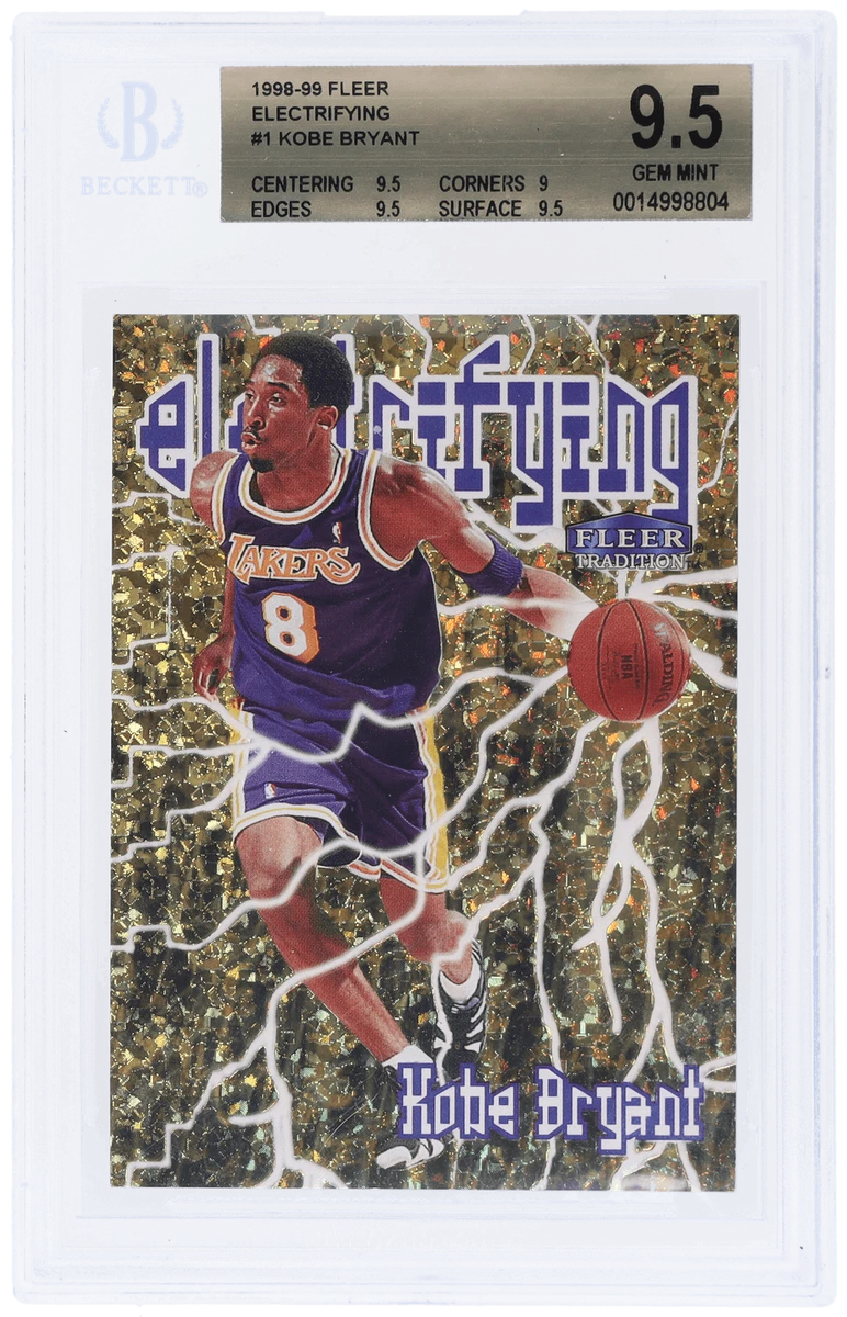 その他 1998 Fleer Electrifying Kobe Bryant #1 1998-99 Fleer Tradition - Kobe Bryant #1 E for sale | eBay