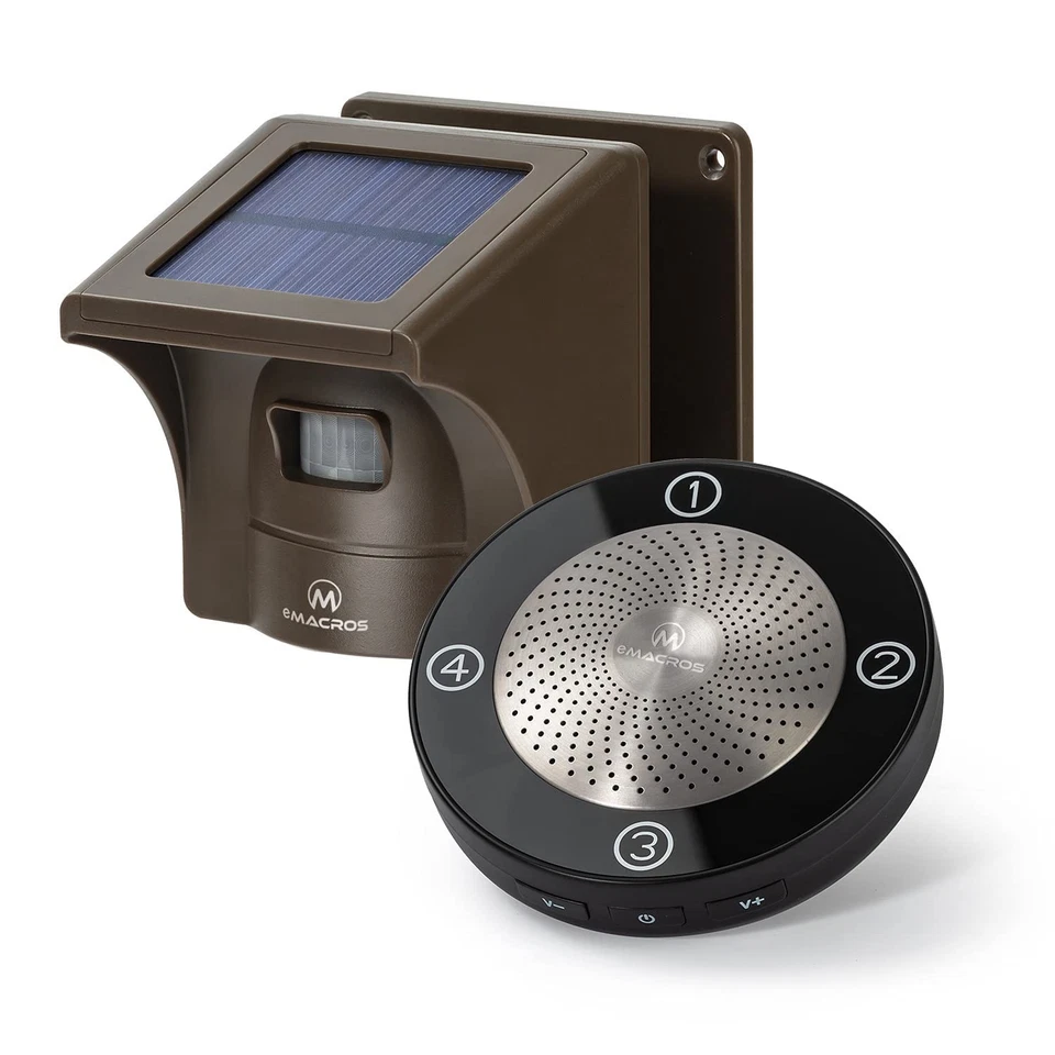 1/2 Mile Long Range Solar Wireless Driveway Alarm Outdoor Weather Resistant M... - Image 4 of 4