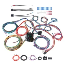Extra Long Wires 12 Circuit Wiring Harness Kit, Have More Functions Universal...