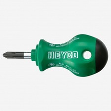 Heyco Phillips Stubby Screwdriver With 2k Handle 2 Heyco Phillips Stubby Screwdriver With 2k Handle 2
