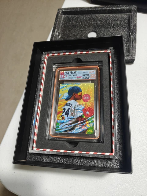 PIGGYBANX GRIFFEY "JUST A KID" Starburst 1/1 "Pop" Label 2025