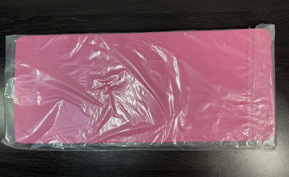 ProSource 粉色瑜伽护膝垫 – 厚舒适泡沫 – 防滑 – 全新 — 第 3/4 张图片