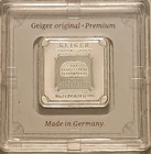 Geiger Original Premium Silver 10 Gram Bar – Factory Sealed Germany
