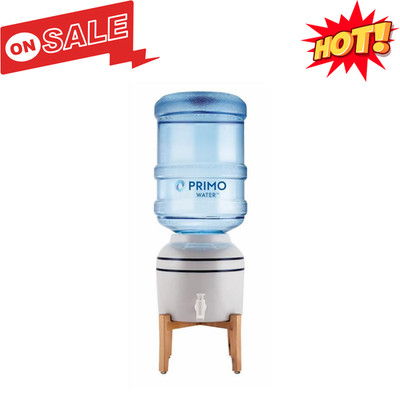 Primo Water Countertop Water Dispenser White Ceramic Non Electric Stand