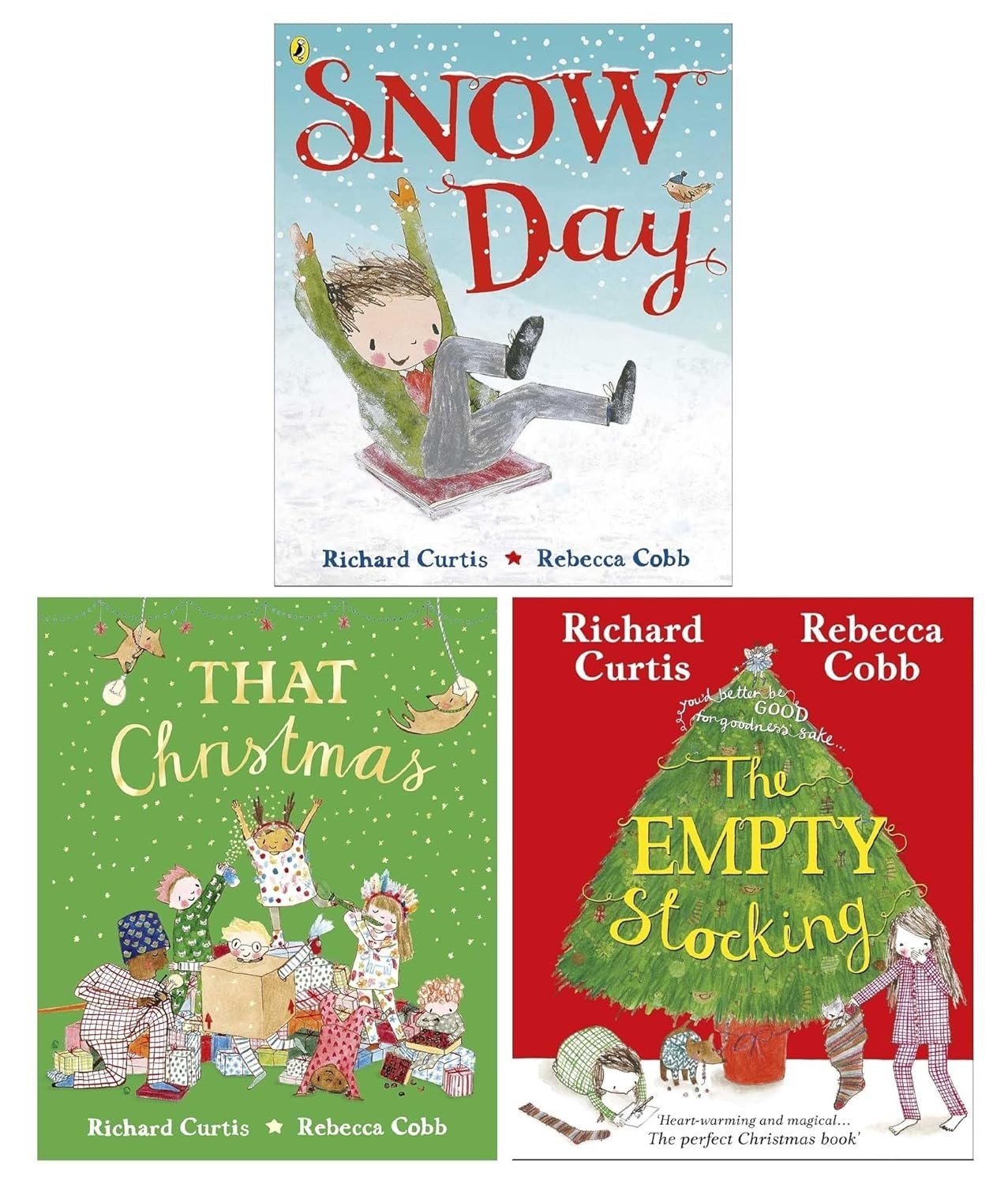 Christmas Collection 3 Books Set by Richard Curtis That Christmas, Snow Day