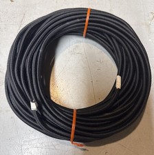 3/16" X 50' Coil Black Polyester Sheath Marine Grade Bungee / Shock Cord