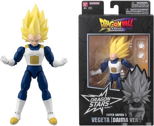 "Dragon Stars - Dragon Ball Super - Super Saiyan 3 Vegeta (Daima Ver) 6.5\" Action"-image