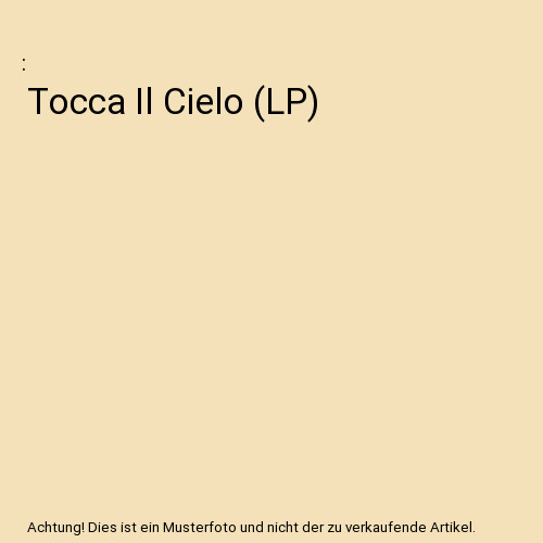 Tocca Il Cielo (LP) prezzo ebay