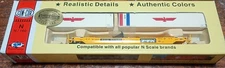 Con-Cor, N Scale,Gunderson Trailer Train (DTTX) Flat, Road #427002 w/ Containers