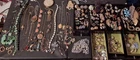Huge 220 Pc Vintage Costume Jewelery Lot must See Pics And Description High End!