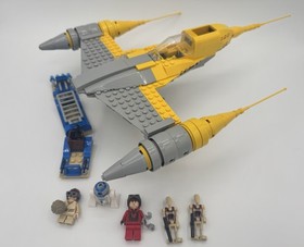 Lego Star Wars Naboo Starfighter 7877 100% Complete Set No Droidika No Stickers