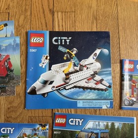 Lot of 12 Lego City Instruction Manuals - 60117 60154 3367 7746 7997 7898 60108