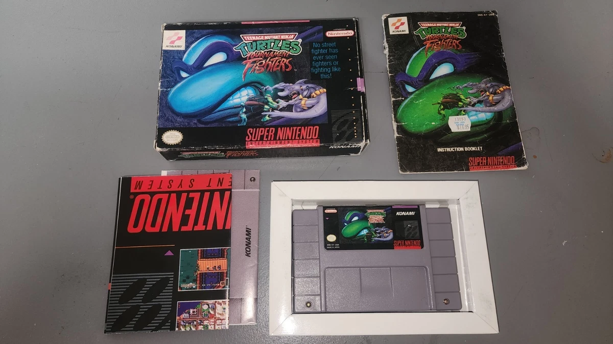 Teenage Mutant Ninja Turtles: Tournament Fighters Konami Video