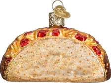 Taco Glass Blown Ornaments for Holiday Tree Decor 32084 