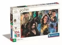 8005125257591 Puzzle 104 Super Kolor Harry Potter Clementoni