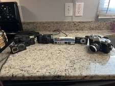 Canon & Fuji lows set & Kodak & Samsung- Lot of 6-  Estate Find - Untested