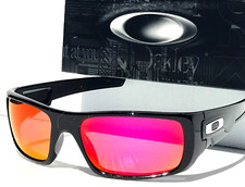 NEW OAKLEY CRANKSHAFT Shiny Black POLARIZED Galaxy Magenta Pink Sunglass 9239