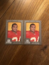 larry johnson Lot Of 2 2003 Donruss Gridiron Kings Silver Parallel RC #d /150 