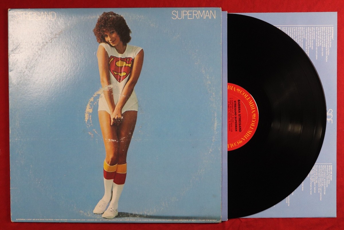 Barbra Streisand - Streisand Superman - 1977 Vinyl Record - JC