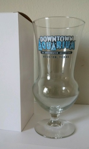 Aquarium Downtown Houston Drink Glasses Souvenir - Picture 4 of 6