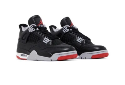 New Air Jordan 4 Retro 'Bred Reimagined  Mens Size 8-12 FV5029-006 GS PS TD Nike