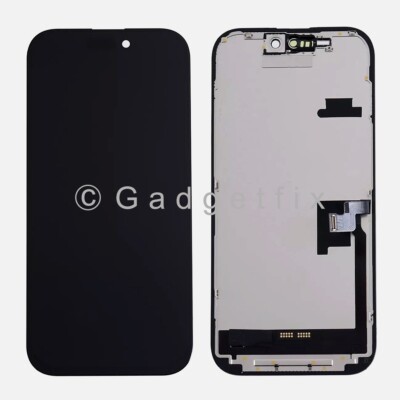 For iPhone 16 Pro 120Hz Soft OLED Display LCD Touch Screen Digitizer Replacement