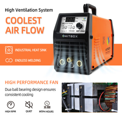 HF WIG Schweißgerät 200Amper DC Hochfrequenz Inverter TIG MMA IGBT Schweißgerät.