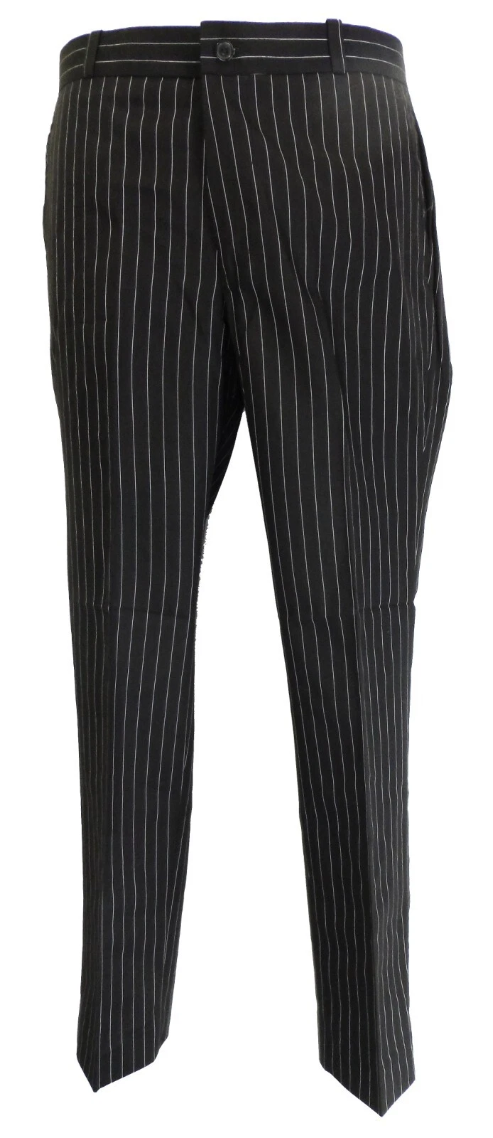 Relco Black Pinstripe 60S 70S Retro Mod Vintage Sta Press Trousers
