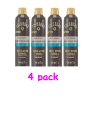 Gold Bond Men's Essentials Talc-Free Body Powder Spray Nightfall scent - 4pks