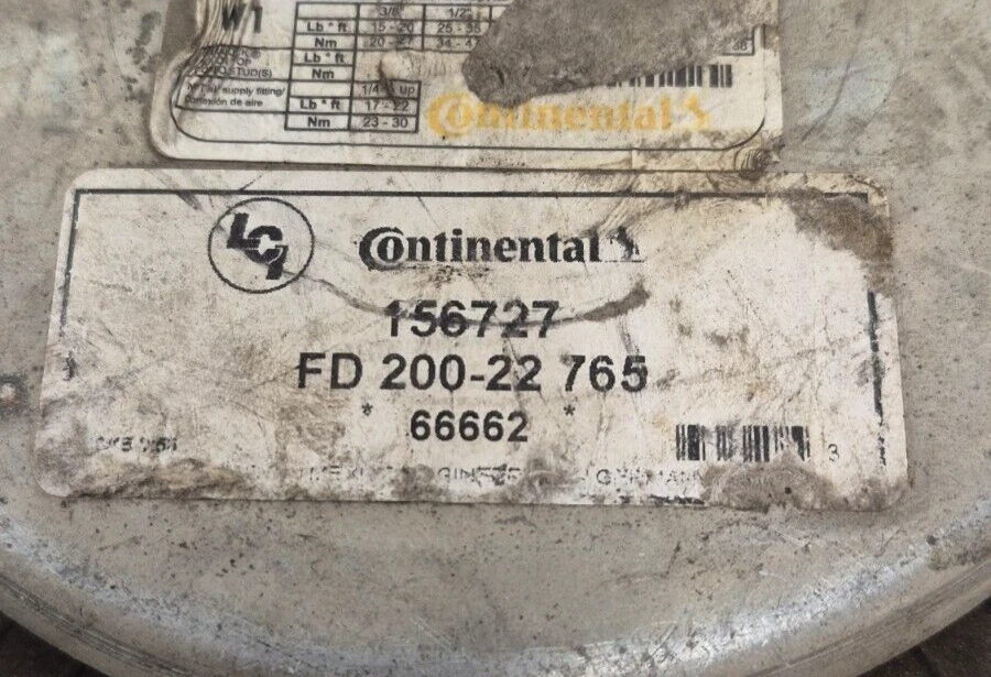 Continental 66662 Double Convoluted Air Spring Air Bag FD 200-22 765 - Image 3 of 4