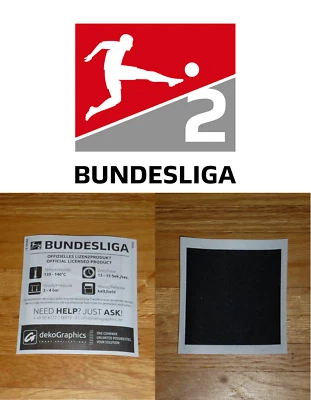 DEKOGRAPHICS 100 % ORIGINIAL 2. BUNDESLIGA ZWEITE LIGA ARM BADGE PATCH LOGO 23/24 TRIKOT NEU