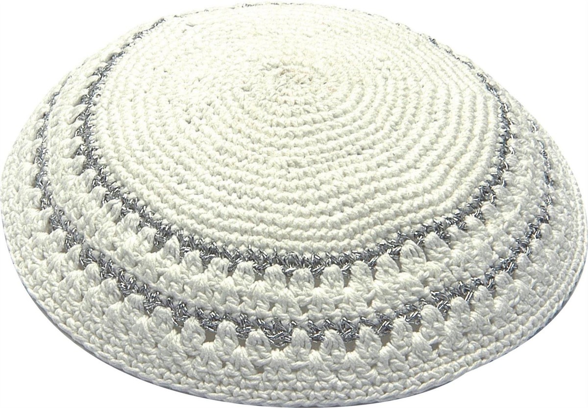 Yarmoulke Kippa crochetée couvre-chef insolite Mitzvah juive