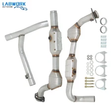 Driver and passenger Side Catalytic Converter For Ford F-150 4.6L 4WD 2001-2003