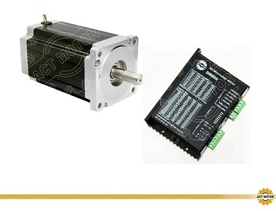1Axis Nema34 Schrittmotor 34HS5435 151mm 3,5 A 1628.54 Oz-in&Driver DM860
