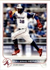 2022 Topps #610 Guillermo Heredia NM-MT Braves ID:44319
