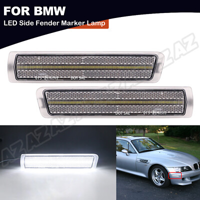 For 1995-2002 BMW Z3 M Coupe Roadster LED Fender Side Marker
