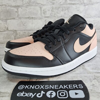Nike Air Jordan 1 Low Men\'s Sneakers Size 13 Men 553558 034 Amazon.com | Jordan Mens Air 1 Low 553558 034 Crimson Tint  main image 4