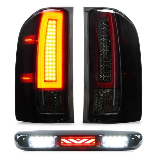 Tail Light + 3rd Third Brake Cargo Lamp for 07-13 Chevy Silverado 1500, 