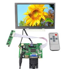 HD VGA 2AV LCD Controller Board 7" LCD Screen G070VW01 V0 800x480 400nit LCD